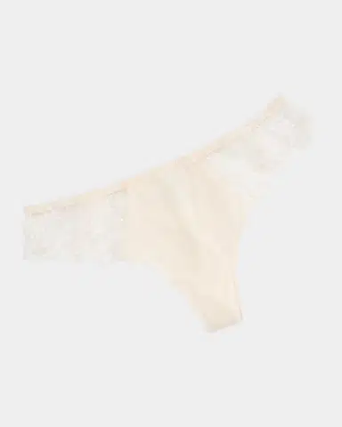 Simone Pérèle Delice Lace Mesh Thong | Thumbnail 2 Simone Pérèle Delice Lace Mesh Thong | Thumbnail 2