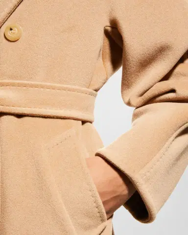Max Mara Wool-Cashmere Double-Breasted Madame Coat | Thumbnail 5 Max Mara Wool-Cashmere Double-Breasted Madame Coat | Thumbnail 5