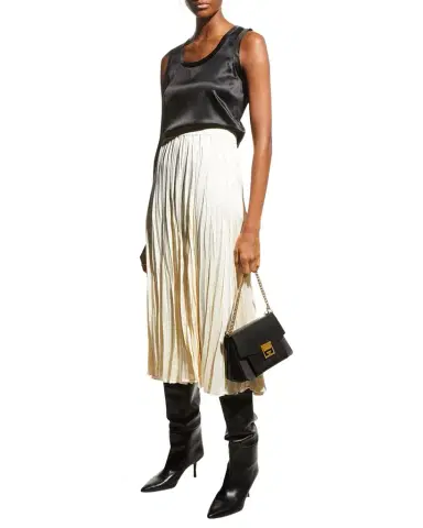 Lafayette 148 New York Perla Luxe Reversible Silk Charmeuse Shell | Thumbnail 1 Lafayette 148 New York Perla Luxe Reversible Silk Charmeuse Shell | Thumbnail 1