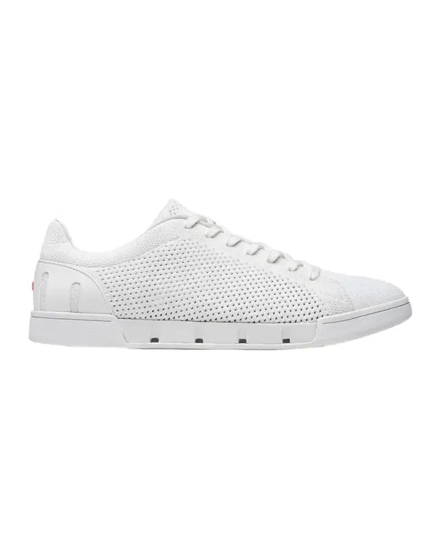 Men 's Breeze Knit Trainer Sneakers, White Men 's Breeze Knit Trainer Sneakers, White