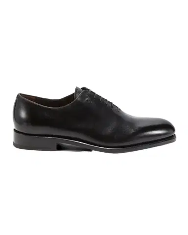 Ferragamo Men's Angiolo Tramezza Whole-Cut Leather Lace-Up Shoes | Thumbnail 1 Ferragamo Men's Angiolo Tramezza Whole-Cut Leather Lace-Up Shoes | Thumbnail 1