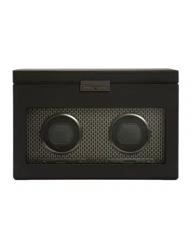 WOLF Axis Double Watch Winder with Storage | Thumbnail 1 WOLF Axis Double Watch Winder with Storage | Thumbnail 1