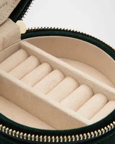 Wolf Zoe Round Travel Jewelry Case | Thumbnail 5 Wolf Zoe Round Travel Jewelry Case | Thumbnail 5