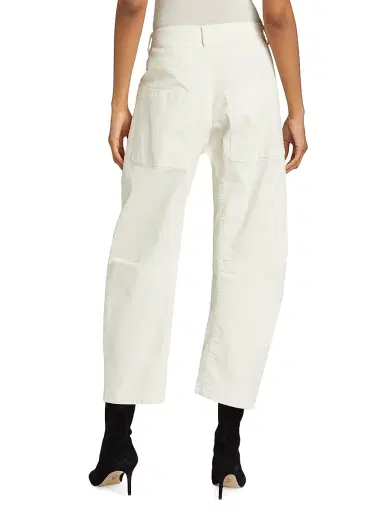 Nili Lotan Women's Shon Corduroy Pants - Stone - Size 12 | Thumbnail 5 Nili Lotan Women's Shon Corduroy Pants - Stone - Size 12 | Thumbnail 5