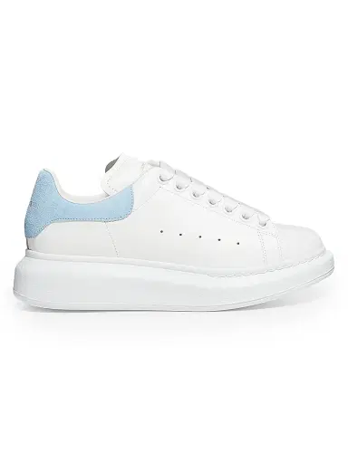 Alexander McQueen Women's Leather Low-Top Sneakers | Thumbnail 1 Alexander McQueen Women's Leather Low-Top Sneakers | Thumbnail 1