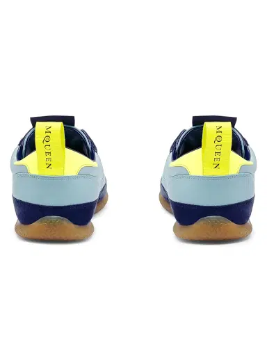 Alexander McQueen Men's EC1 Sneakers - Denim Blue - Size 6 | Thumbnail 3 Alexander McQueen Men's EC1 Sneakers - Denim Blue - Size 6 | Thumbnail 3
