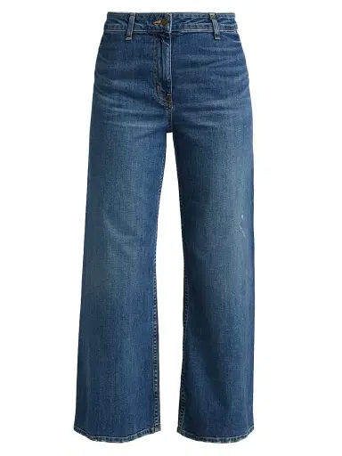 Nili Lotan Women's Megan High-Rise Wide-Leg Jeans | Thumbnail 1 Nili Lotan Women's Megan High-Rise Wide-Leg Jeans | Thumbnail 1