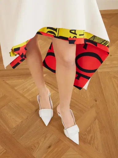 Loewe Origami Leather Pumps | Thumbnail 2 Loewe Origami Leather Pumps | Thumbnail 2