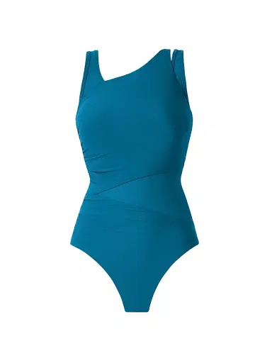 Miraclesuit Swim Women's Illusionist Azura One-Piece Illusionists Swimsuit - Aegean - Size 16 | Thumbnail 1 Miraclesuit Swim Women's Illusionist Azura One-Piece Illusionists Swimsuit - Aegean - Size 16 | Thumbnail 1