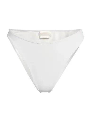 Ramy Brook Women's Isla High-Leg Bikini Bottom - White - Size XL | Thumbnail 1 Ramy Brook Women's Isla High-Leg Bikini Bottom - White - Size XL | Thumbnail 1