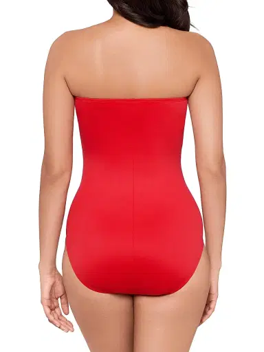 Miraclesuit Swim Women's Rock Solid Madrid One-Piece Swimsuit - Poppy - Size 16 | Thumbnail 4 Miraclesuit Swim Women's Rock Solid Madrid One-Piece Swimsuit - Poppy - Size 16 | Thumbnail 4