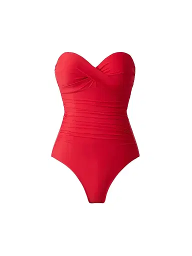 Miraclesuit Swim Women's Rock Solid Madrid One-Piece Swimsuit - Poppy - Size 16 | Thumbnail 1 Miraclesuit Swim Women's Rock Solid Madrid One-Piece Swimsuit - Poppy - Size 16 | Thumbnail 1
