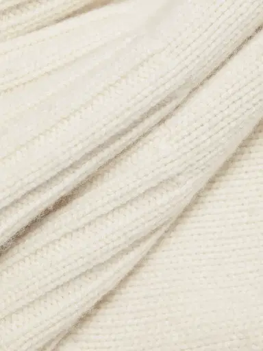 Guest In Residence Women's Cozy Crew Cashmere Sweater - Cream - Size Small | Thumbnail 7 Guest In Residence Women's Cozy Crew Cashmere Sweater - Cream - Size Small | Thumbnail 7