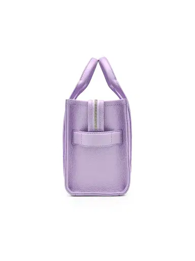 Marc Jacobs Women's The Leather Small Tote Bag - Wisteria | Thumbnail 4 Marc Jacobs Women's The Leather Small Tote Bag - Wisteria | Thumbnail 4