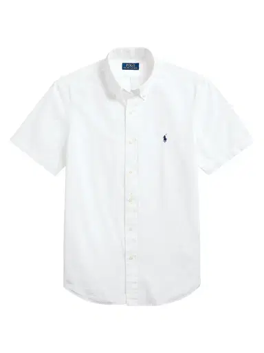 Polo Ralph Lauren Men's Classic-Fit Seersucker Shirt - White | Thumbnail 1 Polo Ralph Lauren Men's Classic-Fit Seersucker Shirt - White | Thumbnail 1