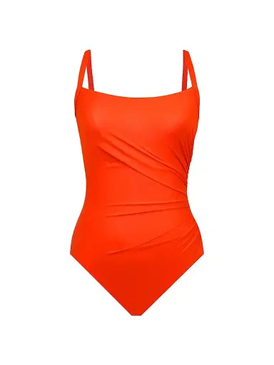 Miraclesuit Swim Women's Starr Gathered One-Piece Swimsuit - Arancio - Size 14 | Thumbnail 1 Miraclesuit Swim Women's Starr Gathered One-Piece Swimsuit - Arancio - Size 14 | Thumbnail 1