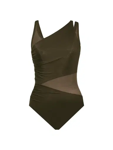Miraclesuit Swim Women's Illusionist Azura One-Piece Illusionists Swimsuit - Nori - Size 16 | Thumbnail 1 Miraclesuit Swim Women's Illusionist Azura One-Piece Illusionists Swimsuit - Nori - Size 16 | Thumbnail 1