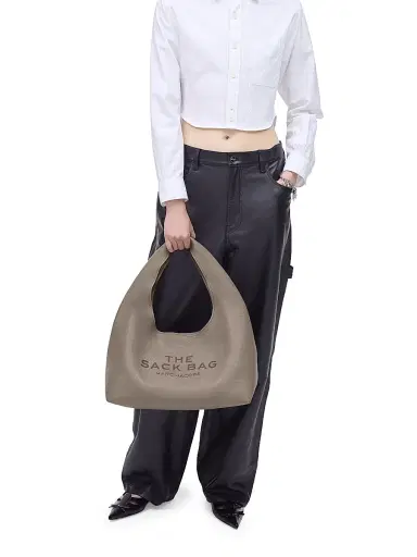 Marc Jacobs Women's The Sack Bag - Cement | Thumbnail 3 Marc Jacobs Women's The Sack Bag - Cement | Thumbnail 3