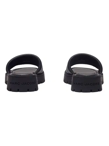 Marc Jacobs Women's The Slide Leather Sandals - Black - Size 11 | Thumbnail 5 Marc Jacobs Women's The Slide Leather Sandals - Black - Size 11 | Thumbnail 5