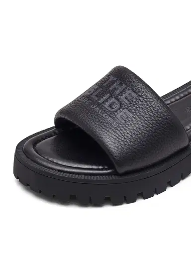 Marc Jacobs Women's The Slide Leather Sandals - Black - Size 11 | Thumbnail 6 Marc Jacobs Women's The Slide Leather Sandals - Black - Size 11 | Thumbnail 6