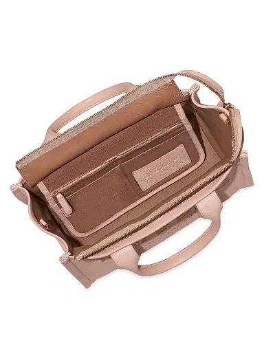 Marc Jacobs Women's Medium Leather Tote Bag - Rose | Thumbnail 3 Marc Jacobs Women's Medium Leather Tote Bag - Rose | Thumbnail 3