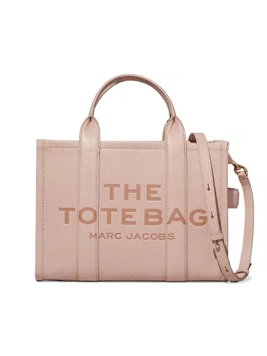 Marc Jacobs Women's Medium Leather Tote Bag - Rose | Thumbnail 1 Marc Jacobs Women's Medium Leather Tote Bag - Rose | Thumbnail 1