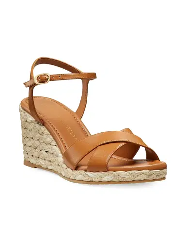 Stuart Weitzman Women's Dayna Leather Espadrille Sandals - Macchiato Natural | Thumbnail 2 Stuart Weitzman Women's Dayna Leather Espadrille Sandals - Macchiato Natural | Thumbnail 2