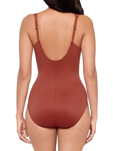 Miraclesuit Swim Women's Razzle Dazzle Siren One-Piece Swimsuit - Terra - Size 16 | Thumbnail 5 Miraclesuit Swim Women's Razzle Dazzle Siren One-Piece Swimsuit - Terra - Size 16 | Thumbnail 5