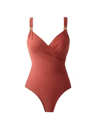 Miraclesuit Swim Women's Razzle Dazzle Siren One-Piece Swimsuit - Terra - Size 16 | Thumbnail 1 Miraclesuit Swim Women's Razzle Dazzle Siren One-Piece Swimsuit - Terra - Size 16 | Thumbnail 1