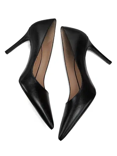 Stuart Weitzman Women's Stuart Power 85 75MM Patent Leather Pumps - Black | Thumbnail 6 Stuart Weitzman Women's Stuart Power 85 75MM Patent Leather Pumps - Black | Thumbnail 6