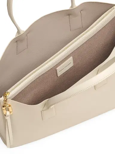 Marc Jacobs Women's Scene Work Tote Bag - Cloud White | Thumbnail 5 Marc Jacobs Women's Scene Work Tote Bag - Cloud White | Thumbnail 5