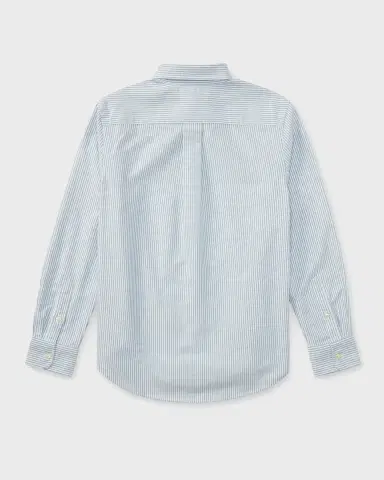 Polo Ralph Lauren Boy 's Cotton Oxford Stripe Sport Shirt | Thumbnail 2 Polo Ralph Lauren Boy 's Cotton Oxford Stripe Sport Shirt | Thumbnail 2