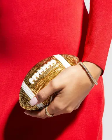 Judith Leiber Couture Crystal Football Minaudiere Bag | Thumbnail 8 Judith Leiber Couture Crystal Football Minaudiere Bag | Thumbnail 8