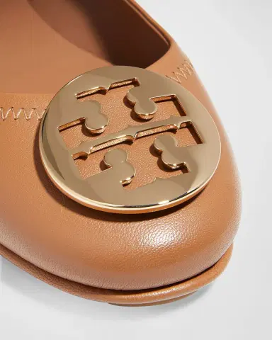 Tory Burch Minnie Travel Leather Ballet Flats | Thumbnail 5 Tory Burch Minnie Travel Leather Ballet Flats | Thumbnail 5