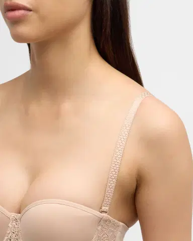 Simone Pérèle Caresse Strapless Plunge Bra | Thumbnail 5 Simone Pérèle Caresse Strapless Plunge Bra | Thumbnail 5