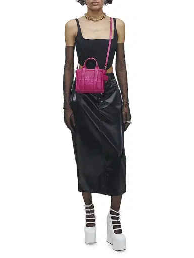 Marc Jacobs Women's The Leather Crossbody Tote Bag | Thumbnail 2 Marc Jacobs Women's The Leather Crossbody Tote Bag | Thumbnail 2