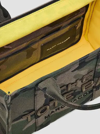 Marc Jacobs Women's The Camo Jacquard Medium Tote Bag | Thumbnail 5 Marc Jacobs Women's The Camo Jacquard Medium Tote Bag | Thumbnail 5