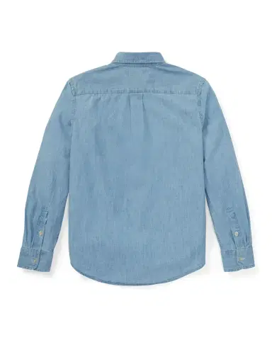 Polo Ralph Lauren Boy's Woven Chambray Shirt | Thumbnail 2 Polo Ralph Lauren Boy's Woven Chambray Shirt | Thumbnail 2