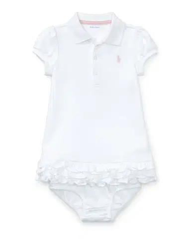 Polo Ralph Lauren Cupcake Ruffle Hem Polo Dress With Bloomers | Thumbnail 1 Polo Ralph Lauren Cupcake Ruffle Hem Polo Dress With Bloomers | Thumbnail 1