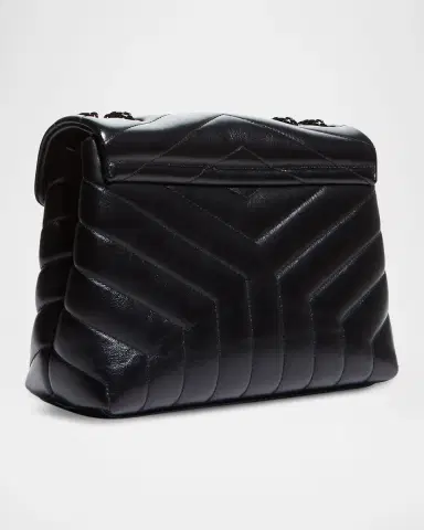 Saint Laurent Loulou Small YSL Shoulder Bag in Quilted Leather | Thumbnail 4 Saint Laurent Loulou Small YSL Shoulder Bag in Quilted Leather | Thumbnail 4