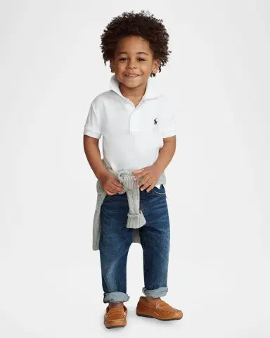 Polo Ralph Lauren Short-Sleeve Logo Embroidery Polo Shirt | Thumbnail 2 Polo Ralph Lauren Short-Sleeve Logo Embroidery Polo Shirt | Thumbnail 2
