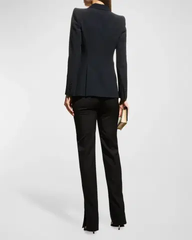 Alexander McQueen Classic Single-Breasted Suiting Blazer | Thumbnail 2 Alexander McQueen Classic Single-Breasted Suiting Blazer | Thumbnail 2
