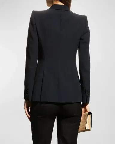 Alexander McQueen Classic Single-Breasted Suiting Blazer | Thumbnail 6 Alexander McQueen Classic Single-Breasted Suiting Blazer | Thumbnail 6