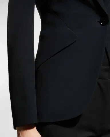 Alexander McQueen Classic Single-Breasted Suiting Blazer | Thumbnail 7 Alexander McQueen Classic Single-Breasted Suiting Blazer | Thumbnail 7
