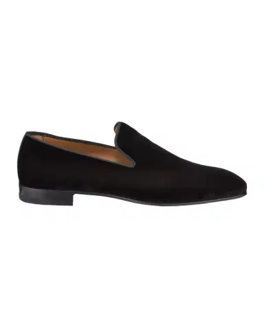 Christian Louboutin Men's Dandelion Velvet Loafers | Thumbnail 1 Christian Louboutin Men's Dandelion Velvet Loafers | Thumbnail 1
