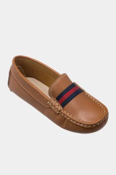 Elephantito Boys ' Leather Club Loafer, Baby | Thumbnail 3 Elephantito Boys ' Leather Club Loafer, Baby | Thumbnail 3