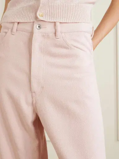 Auralee Wide-leg Silk Jeans | Thumbnail 5 Auralee Wide-leg Silk Jeans | Thumbnail 5