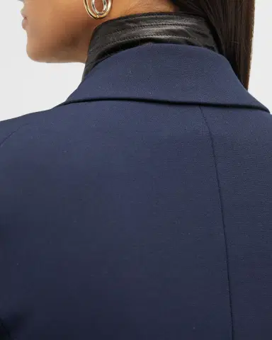 Veronica Beard Lamb Leather Moto Dickey | Thumbnail 4 Veronica Beard Lamb Leather Moto Dickey | Thumbnail 4