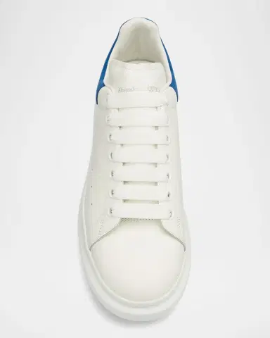 Alexander McQueen Men's Leather & Suede Oversized Sneakers | Thumbnail 5 Alexander McQueen Men's Leather & Suede Oversized Sneakers | Thumbnail 5