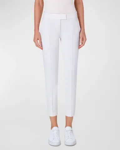 Akris punto Frankie Stretch-Cotton Pants | Thumbnail 2 Akris punto Frankie Stretch-Cotton Pants | Thumbnail 2